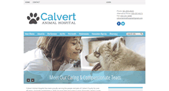 Desktop Screenshot of calvertanimal.com